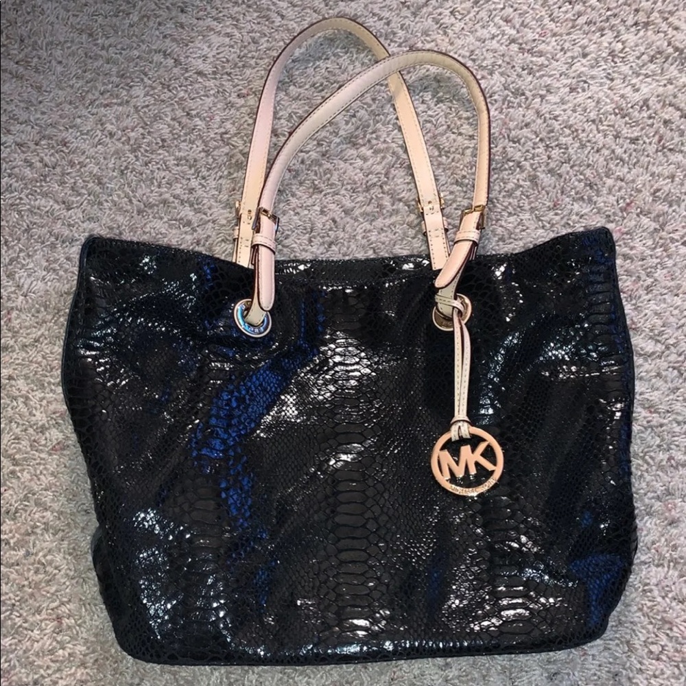 Michael Kors Snake Skin Bag